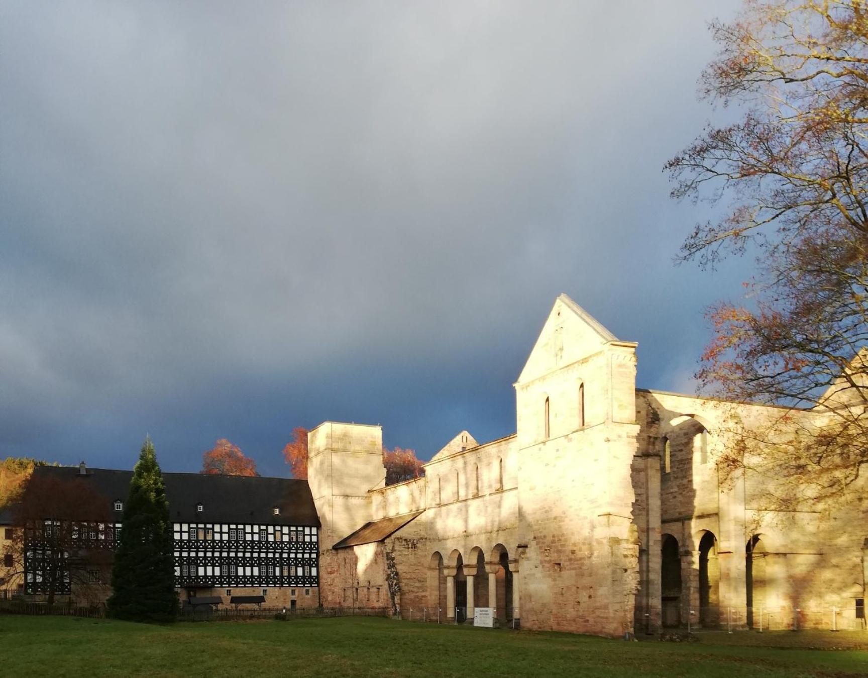 Fewo An Der Klosterruine Paulinzella Mit Kostenfreien Parkplatz Und Wlan Kültér fotó